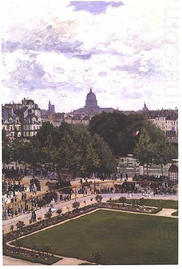 Garden of the Princess, Louvre, Claude Monet